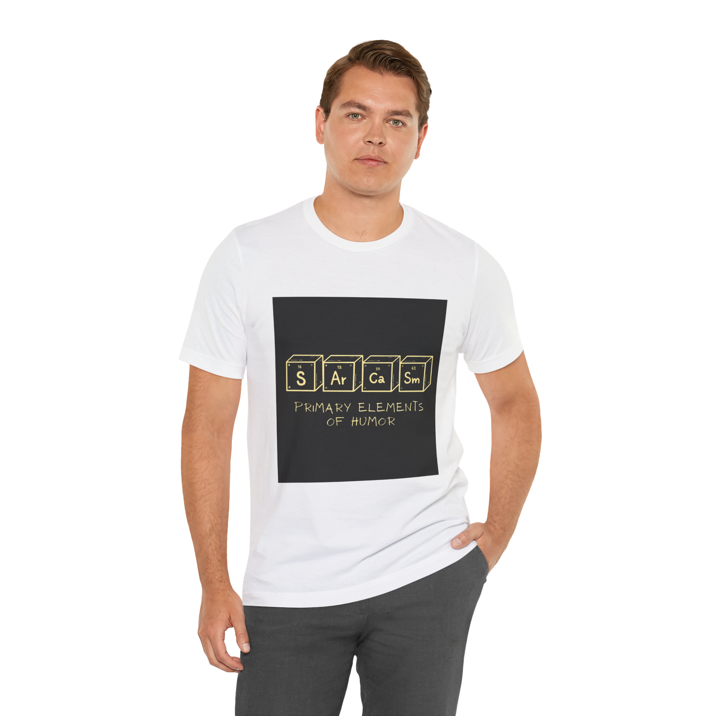 ✨ SaRcAsM™ – Periodic Table Graphic T-Shirt ✨