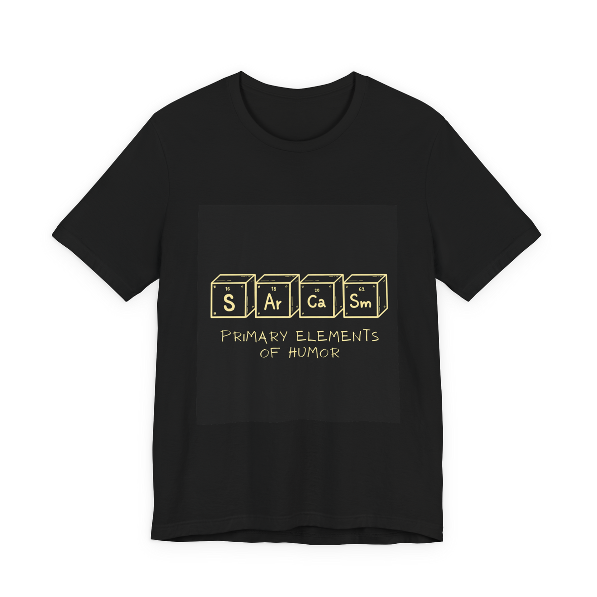 ✨ SaRcAsM™ – Periodic Table Graphic T-Shirt ✨