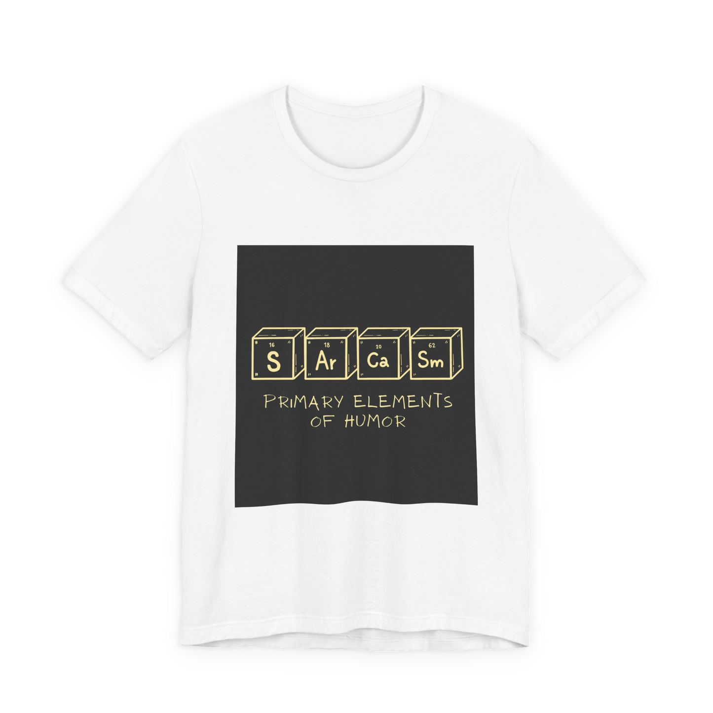 ✨ SaRcAsM™ – Periodic Table Graphic T-Shirt ✨